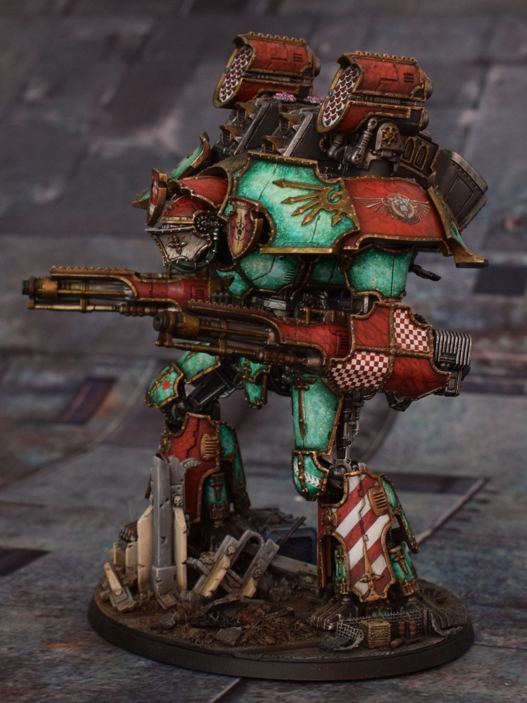 Legio Solaria Warlord: Sagitta Verum | Splayed Paint Brush