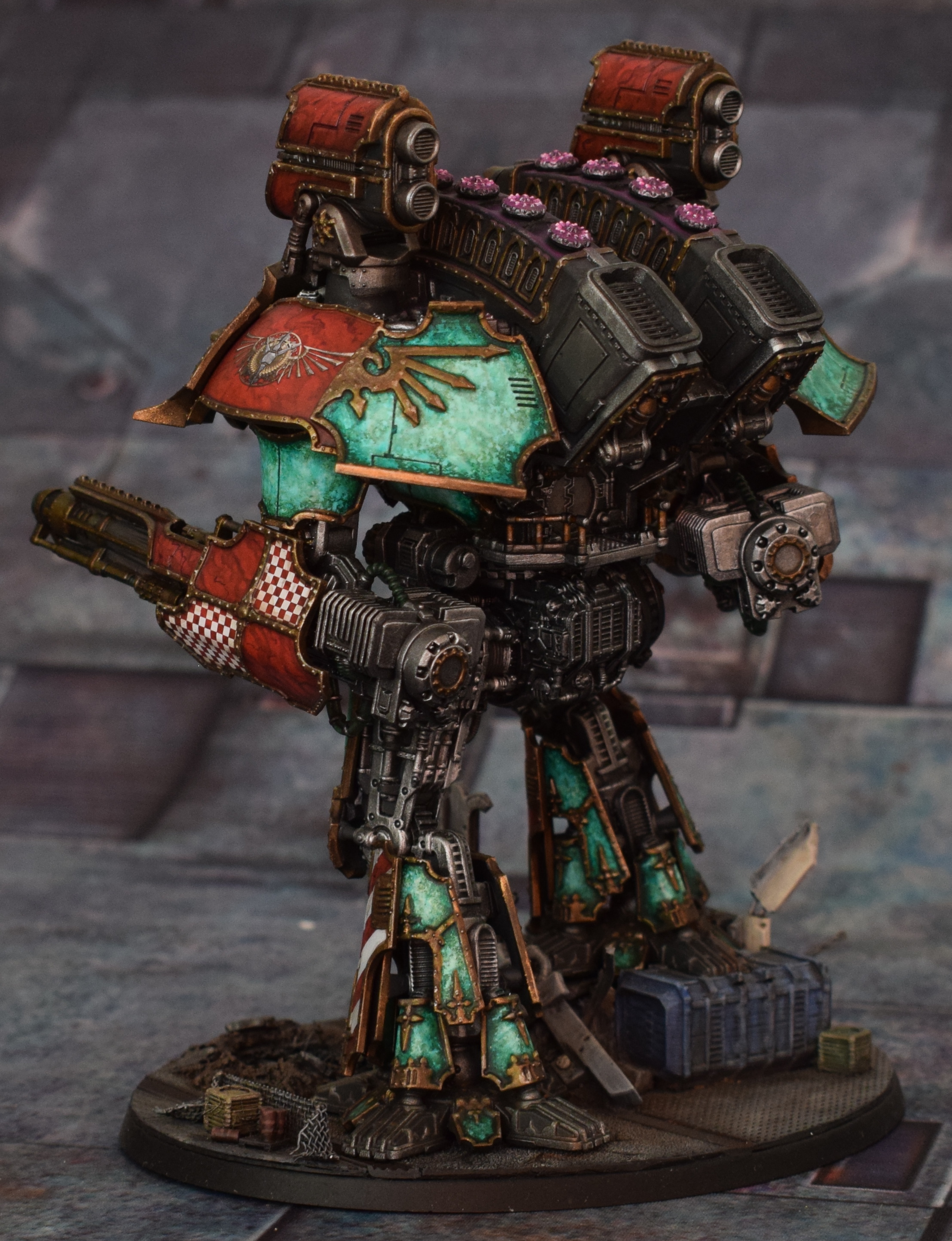 Legio Solaria Warlord: Sagitta Verum | Splayed Paint Brush